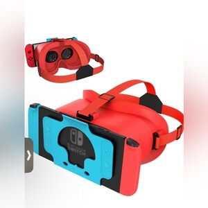 Red and Blue Smartphone VR Headset